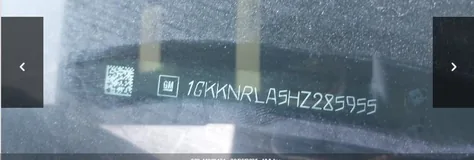 2017 GMC Acadia Sle-1 from USA, damaged, VIN 1GKKNRLA5HZ285955